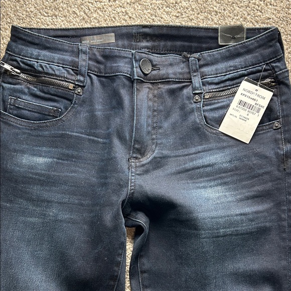 KUT From The Cloth Reese Ankle Skinny Jeans Size 6 - Picture 3 of 13